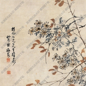 陳師曾國(guó)畫(huà) 花鳥(niǎo) 高清大圖下載