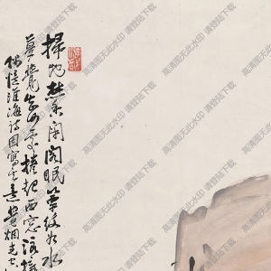 陳師曾國(guó)畫(huà) 淮海詩(shī)意 高清大圖下載