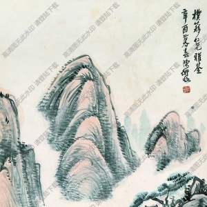 陳師曾國(guó)畫(huà)作品 山水畫(huà)4 高清下載