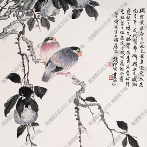 錢(qián)松巖國(guó)畫(huà) 花鳥(niǎo)畫(huà)2 高清大圖下載