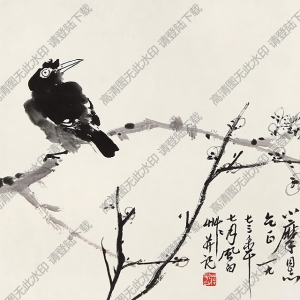 蔣風(fēng)白國畫 花鳥圖3 高清大圖下載