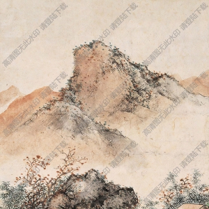 啟功國(guó)畫(huà) 山水畫(huà)1 高清大圖下載