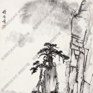 錢(qián)瘦鐵作品 山水畫(huà)6 高清大圖下載