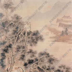 胡也佛國(guó)畫(huà) 放牧圖 高清大圖下載