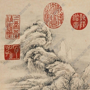 董邦達(dá)國(guó)畫(huà) 山水小品 高清大圖下載