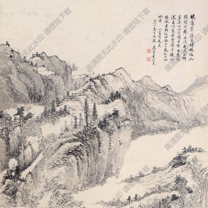 董邦達(dá)作品 山水 (5) 高清大圖下載