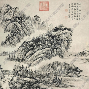 董邦達(dá)作品 山水(16) 高清大圖下載