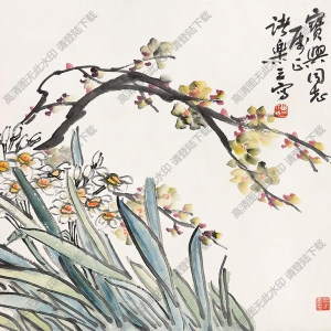 諸樂三國(guó)畫 花卉 高清大圖下載