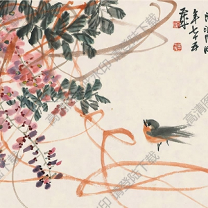 諸樂三國(guó)畫 鳥語(yǔ)花香 高清大圖下載