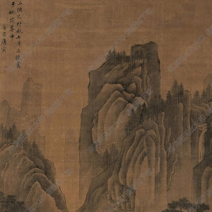 唐寅國(guó)畫(huà) 山水人物 高清大圖下載