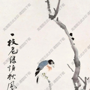 汪溶?chē)?guó)畫(huà) 花鳥(niǎo) (5) 高清大圖下載