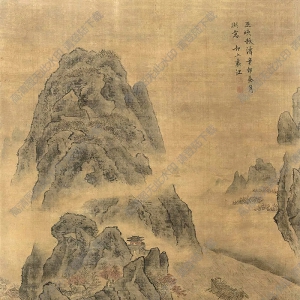 袁江國(guó)畫(huà) 巫峽秋濤 高清大圖下載