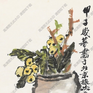 朱屺瞻國(guó)畫(huà) 花卉 (5) 高清大圖下載