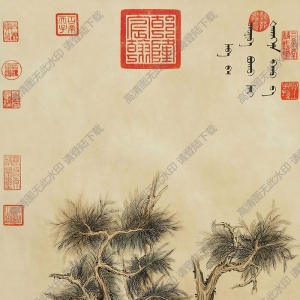 張宗蒼作品 古樹(shù) 高清大圖下載