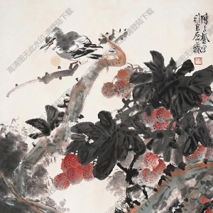 陳子奮國(guó)畫 花鳥 (6) 高清大圖下載