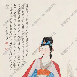 孫云生國(guó)畫 仕女 (2) 高清大圖下載