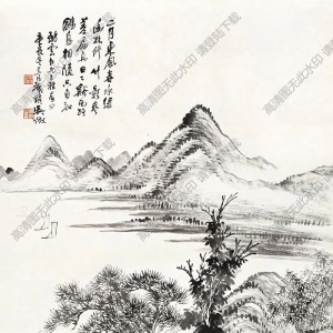 吳徵國(guó)畫(huà) 山水 (6) 高清大圖下載