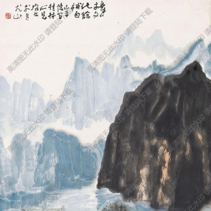 李瓊久作品 山水 (6) 高清大圖下載